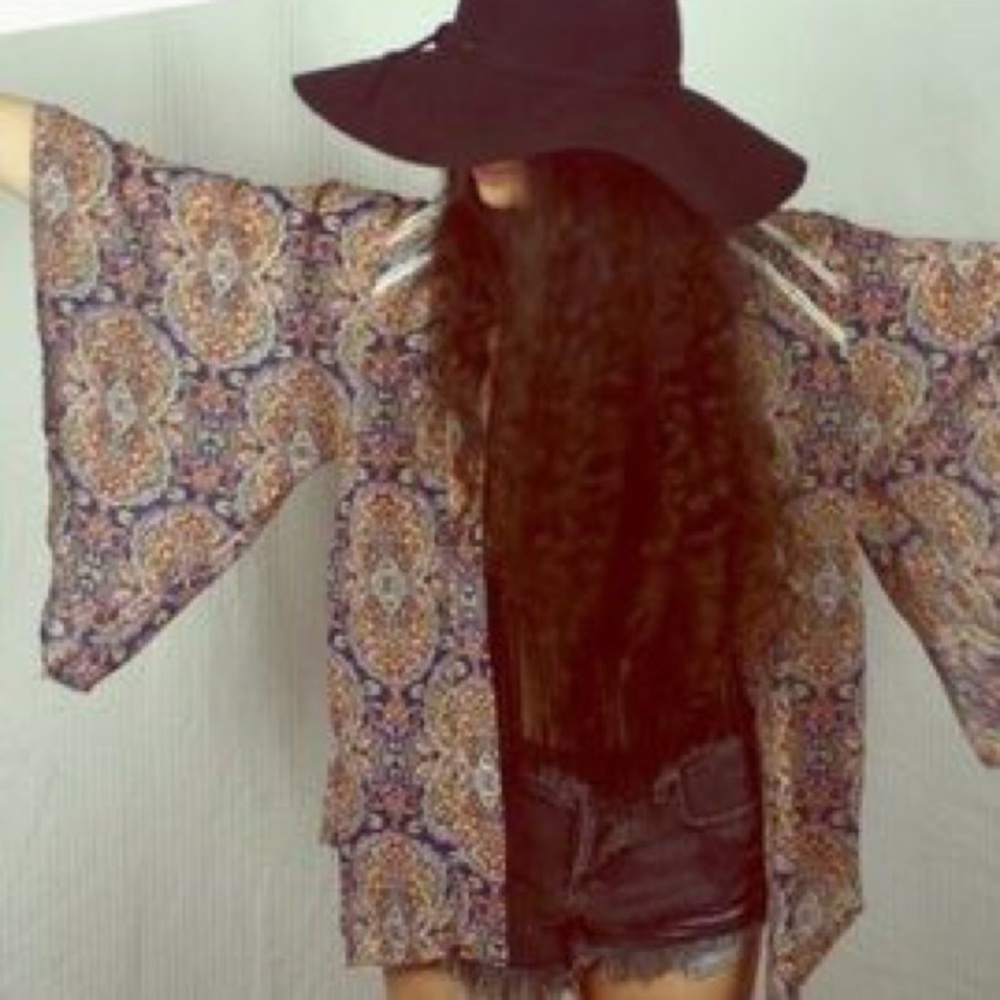 LF MIKA & GALA paisley kimono
